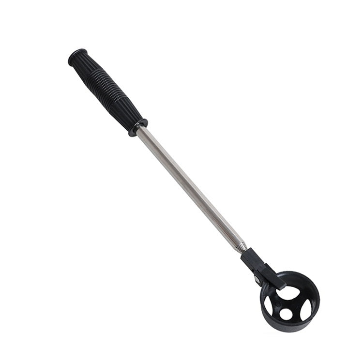 Golf 8 Sections Foldable Antenna Rod Stainless Steel Ball Picker, ZH-016 Orange, ZH-016 Black