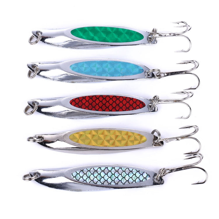 4 PCS HEGNJIA SP071 7cm 21g Seabass Sequin Lure, SP071 (5), SP071 (1), SP071 (2), SP071 (3), SP071 (4)