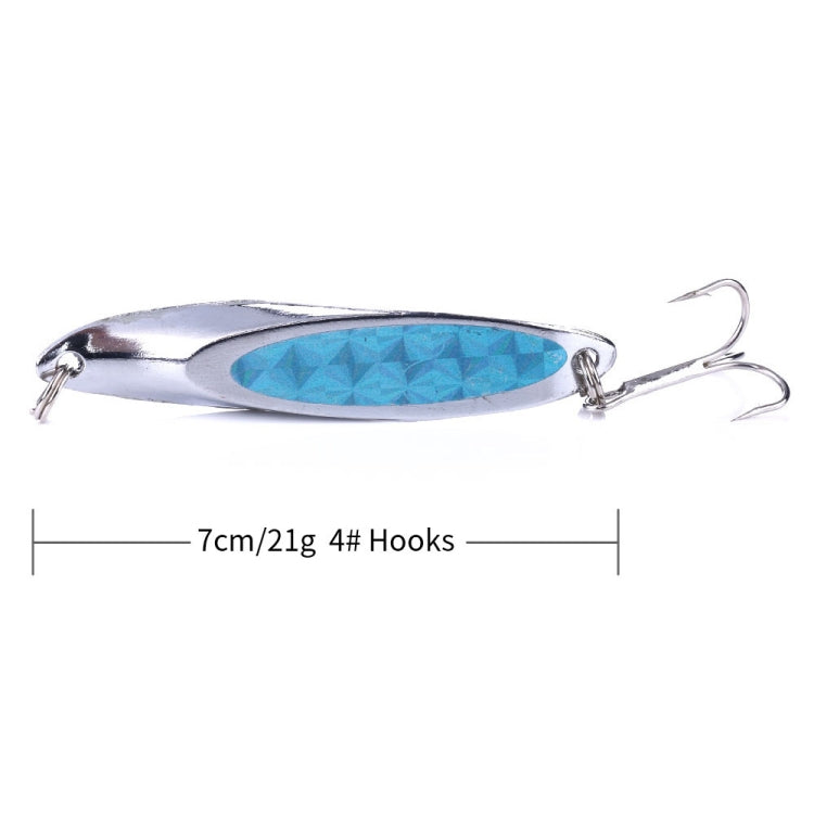 4 PCS HEGNJIA SP071 7cm 21g Seabass Sequin Lure, SP071 (5), SP071 (1), SP071 (2), SP071 (3), SP071 (4)
