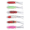 6 PCS / Bag HENGJIA SO1516 12cm / 15cm Colorful Octopus Fake Bait, SO1516