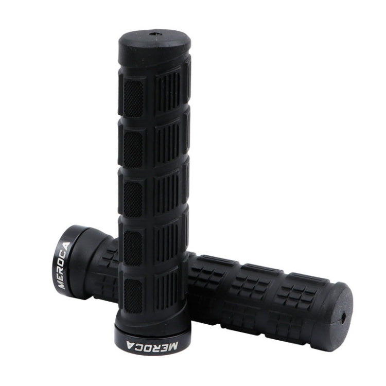 MEROCA Mountain Bike Anti-slip Shock Absorber Riding Grip Cover, Style:, One Side Lock ME38 Black, One Side Lock ME38 Red, One Side Lock ME38 Sky Blue, Bilateral Lock Thread ME15 Black, Bilateral Lock Thread ME15 Red, Bilateral Lock Thread ME15 Green  ...