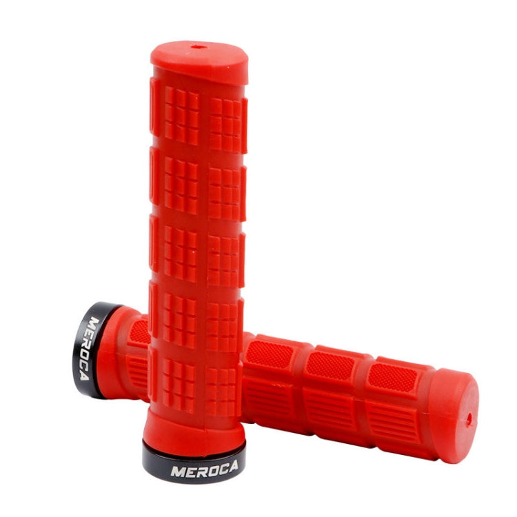 MEROCA Mountain Bike Anti-slip Shock Absorber Riding Grip Cover, Style:, One Side Lock ME38 Black, One Side Lock ME38 Red, One Side Lock ME38 Sky Blue, Bilateral Lock Thread ME15 Black, Bilateral Lock Thread ME15 Red, Bilateral Lock Thread ME15 Green  ...