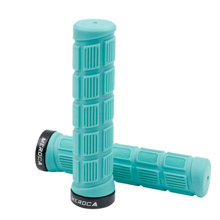 MEROCA Mountain Bike Anti-slip Shock Absorber Riding Grip Cover, Style:, One Side Lock ME38 Black, One Side Lock ME38 Red, One Side Lock ME38 Sky Blue, Bilateral Lock Thread ME15 Black, Bilateral Lock Thread ME15 Red, Bilateral Lock Thread ME15 Green  ...