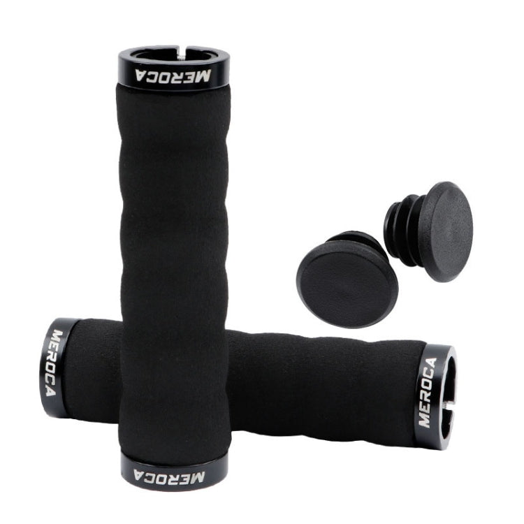 MEROCA Mountain Bike Anti-slip Shock Absorber Riding Grip Cover, Style:, One Side Lock ME38 Black, One Side Lock ME38 Red, One Side Lock ME38 Sky Blue, Bilateral Lock Thread ME15 Black, Bilateral Lock Thread ME15 Red, Bilateral Lock Thread ME15 Green  ...