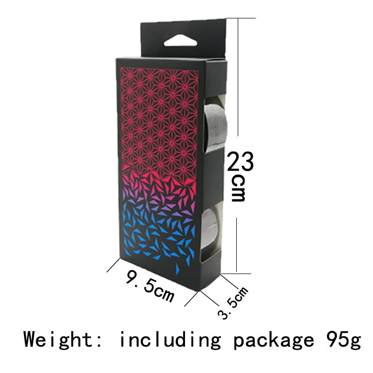 JH085 Chrysanthemum Pattern Shock Absorption Gradient Color Bicycle Handlebar, Black Bottom White Print, Black Bottom Red Print, Black Bottom Fluorescent Yellow Printing, Black Bottom Pink Printing, Black Bottom Blue Printing, Black Bottom Cyan Print  ...