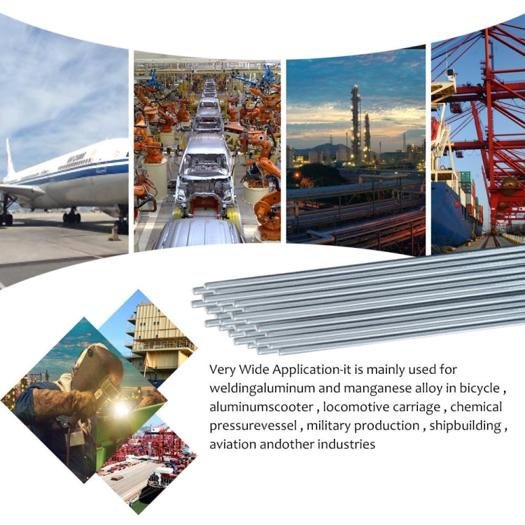 50 PCS Low Temperature Aluminum Welding Wire, Size:, 33x0.16cm, 33x0.2cm, 50x0.16cm, 50x0.2cm