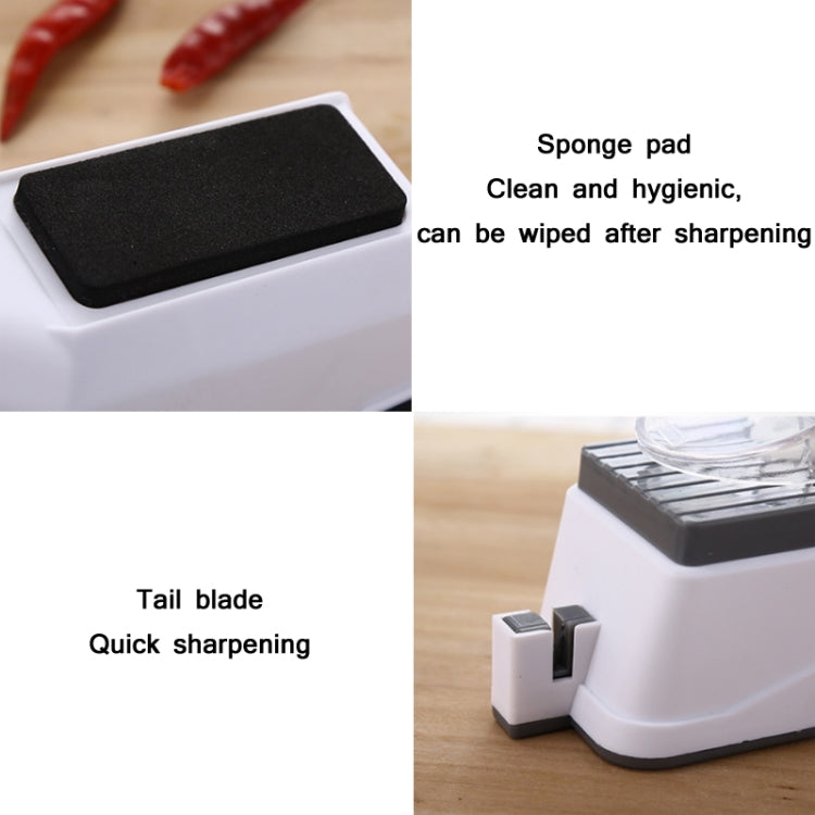 JJ-1 Kitchen Electric Double Sided Knife Sharpener, USB Plug, CN Plug