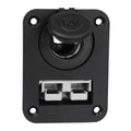 Andersen Panel Large Current Plug With 12V Cigarette Lighter Panel Combination, PA5403
