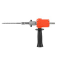 Electric Drill to Electric Hammer Conversion Head Electric Hammer Modification Accessories, Orange, Black