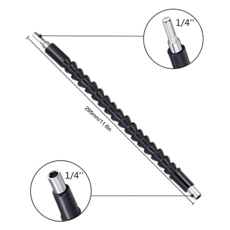 22 PCS / Set Screwdriver Corner Universal Soft Shaft Hex Handle Batch Combination Tool, 22 PCS / Set Shaft Hex