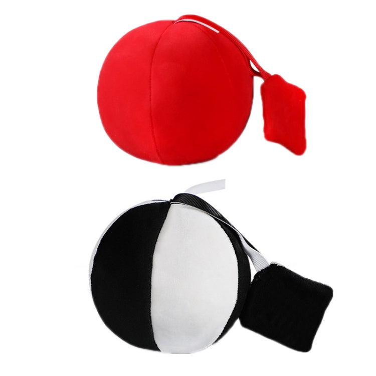 Infant Vision Training Ball Early Education Toys, Red, Black White