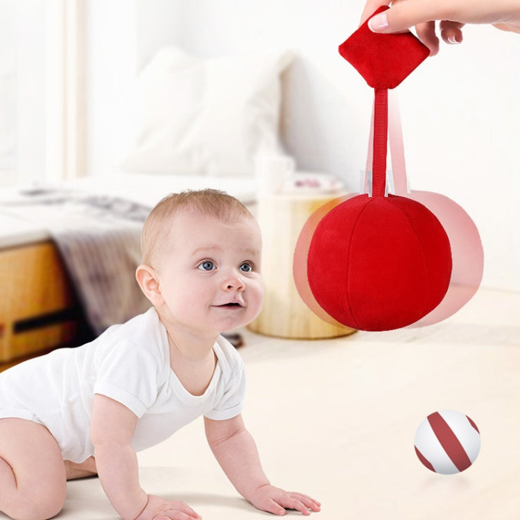 Infant Vision Training Ball Early Education Toys, Red, Black White