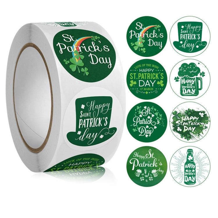 Four Leaf Clover Festival Adhesive Decorative Stickers, K-215, K-216, K-217, K-218, K-219
