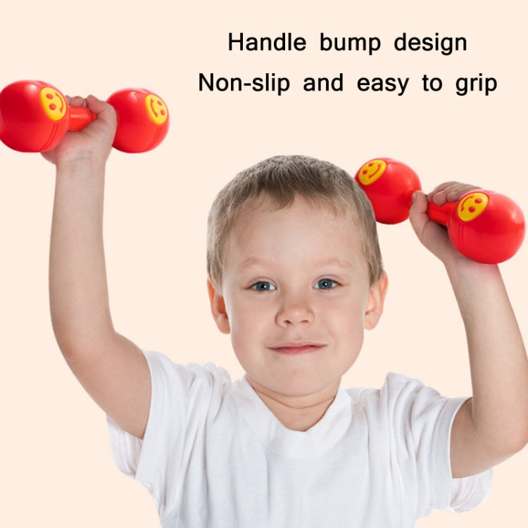 10 PCS Kindergarten Children Morning Exercise Plastic Rattle, Red, Yellow, Blue, Green