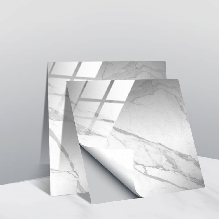 PVC Crystal Covered Film Geometric Pattern Tile Wall Sticker, 20 PCS 10cm
