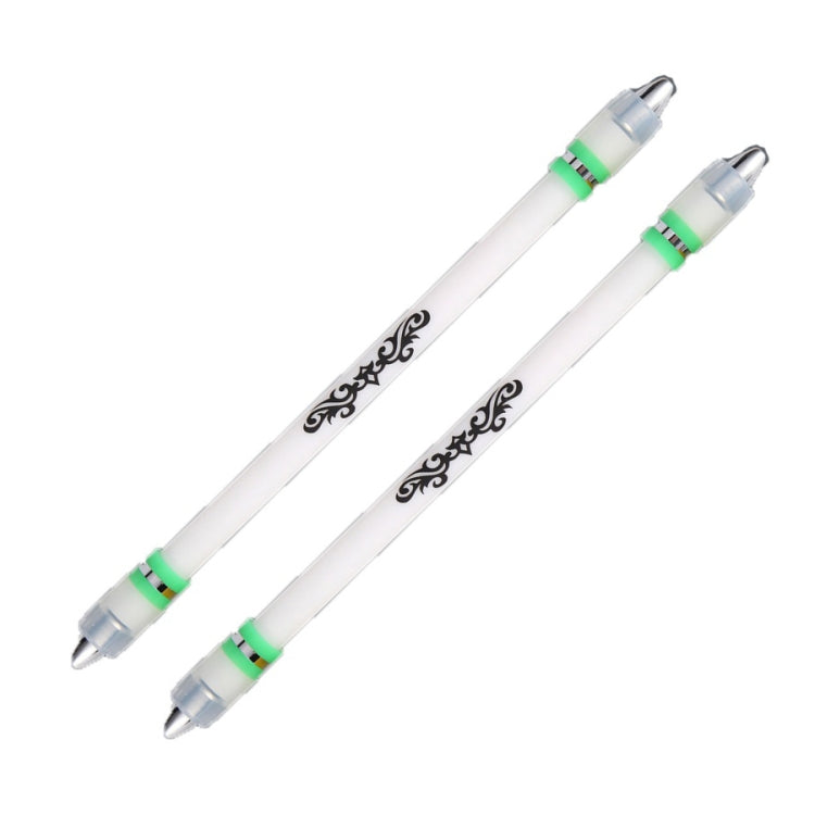 2 PCS Visual Spinning Pen Drop Resistant No Refill Rotary Pen Special
