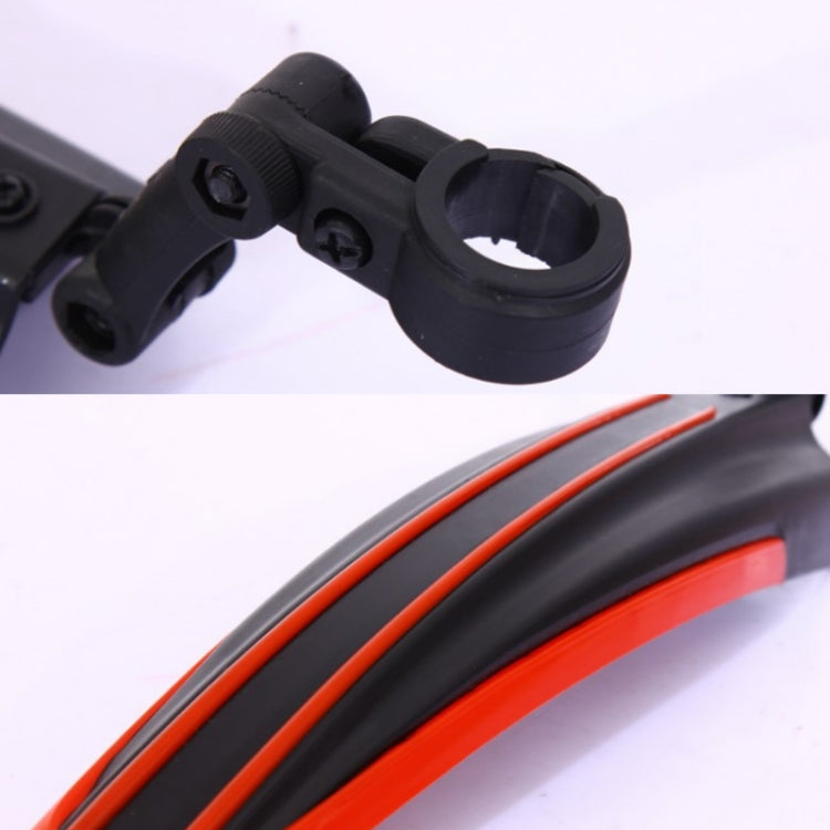 1 Set  Dual Color Bicycle Mudguard Mountain Bike Fenders Set, Black Red, All Black, Dark Blue, Black Light Blue, Black Green, Black and White, Dark Grey, Black Yellow