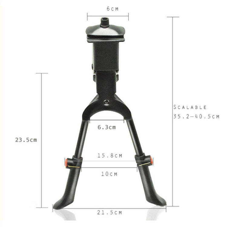 Bicycle Mountain Bike Foot Support Adjustable Middle Support, Bicycle Foot Support