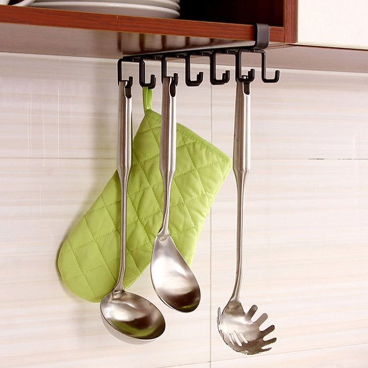 Hole-free Hanging Cup Holder Clip-type Double-row  Hook Frame, Clip-type Hook Frame