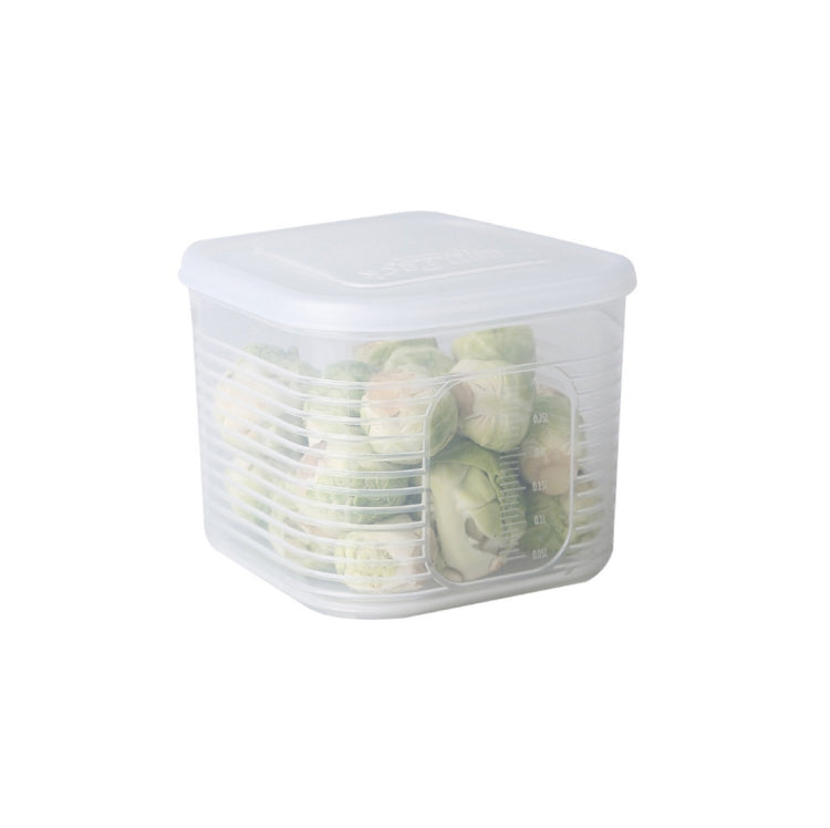 A2958 Chopped Onion Garlic Refrigerator Preservation Box with Lid, Small, 6-pieces / Sets