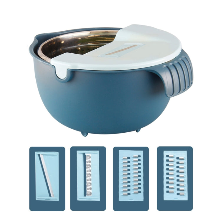 SiGang Stainless Steel Double-Layer Rotary Drainage Basket, Double-Layer Basket, SiGang Double-Layer Basket