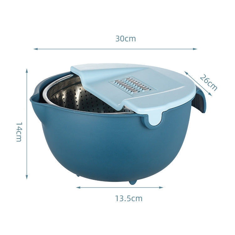 SiGang Stainless Steel Double-Layer Rotary Drainage Basket, Double-Layer Basket, SiGang Double-Layer Basket