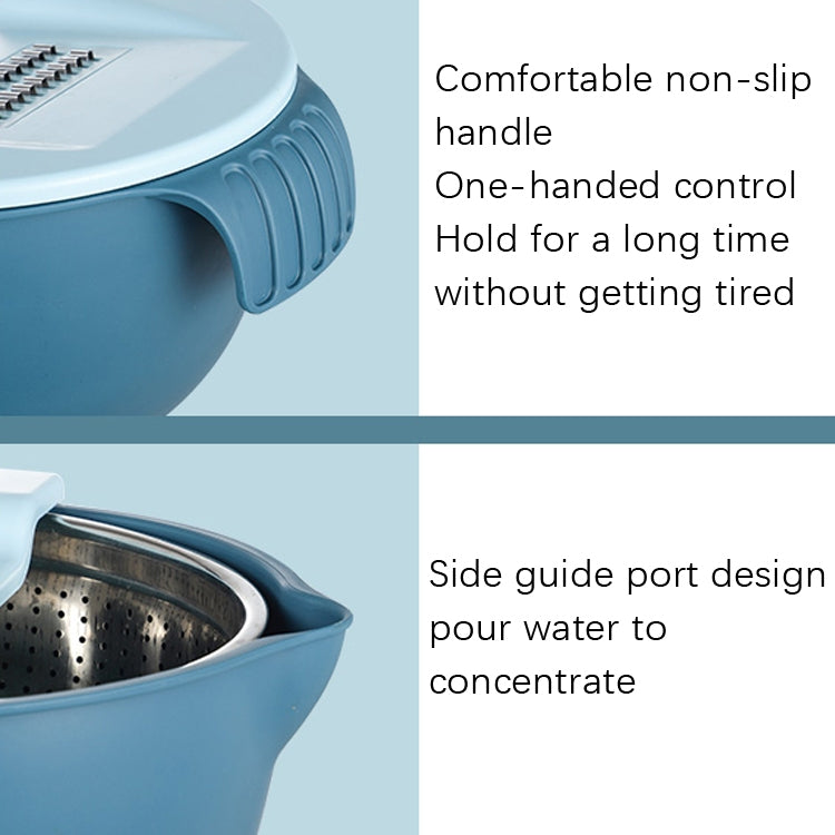 SiGang Stainless Steel Double-Layer Rotary Drainage Basket, Double-Layer Basket, SiGang Double-Layer Basket