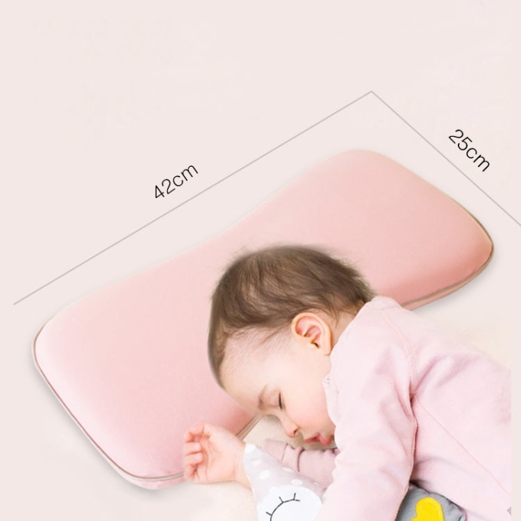 Infant Memory Foam Pillow Four Seasons Universal Comfort Pillow For Children, Elf Green, Pink