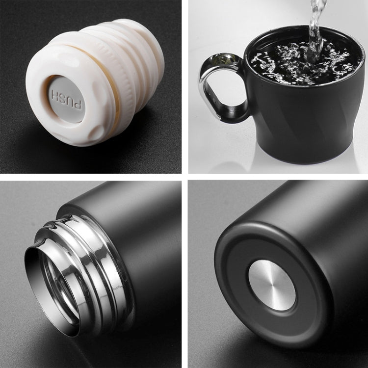 304 Stainless Steel Handy Cup with Lid Vacuum Insulation Cup, 500ml, 350ml, 260ml