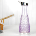 Home Shatter-resistant Diamond Texture Juice Jug, Purple, Smoke Grey, Transparent, Amber, Blue
