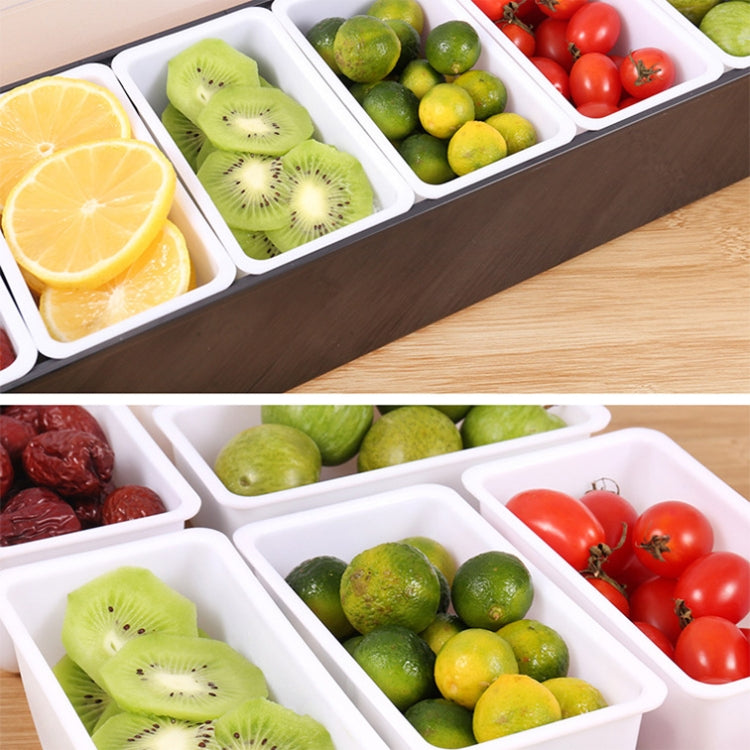 Large Capacity Compartmentalized Fruit Box, Three Grids, Four Grids, Five Grids, Six Grids