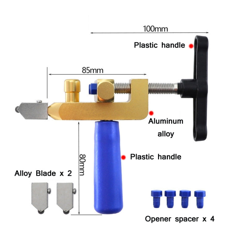 Multifunctional Glass Knife Handheld Tile Cutting Tool, Tile Cutting Tool