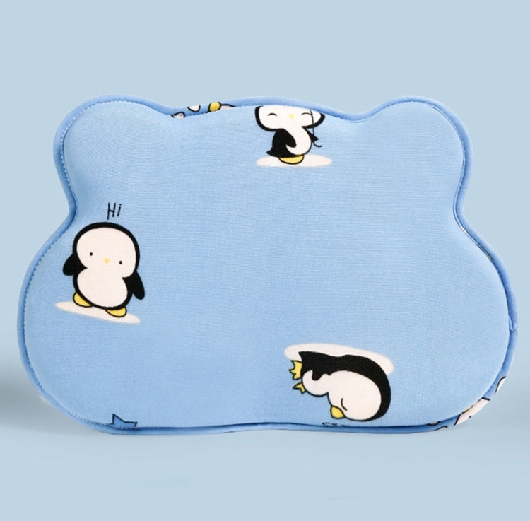 Baby Pillow Bear Styling Pillow Baby Memory Foam Cute Pillow, Blue, Yellow, Pink