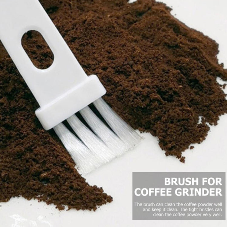 20 PCS Coffee Bean Grinder Spoon Grinder Cleaning Brush With Scale, White Handle White Hair, White Handle Black Hair, Black Handle White Hair, Black Handle Black Hair, Blue Handle White Hair, Blue Handle Black Hair, Pink Handle White Hair              ...