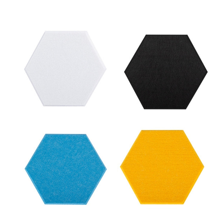 Polyester Fiber Wall Decoration Sound Insulation Cotton Sound Absorbing Board, Style: With Glue (Lake Blue), Without Glue (Snow White), Without Glue (Orange Yellow), Without Glue (Black), Without Glue (Lake Blue), With Glue (Snow White)                ...