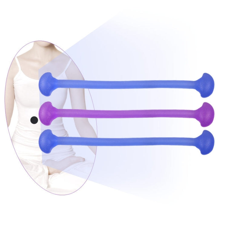 Yoga Body Sculpting Stretch Rope Multi-purpose Sports Puller, Blue, Purple
