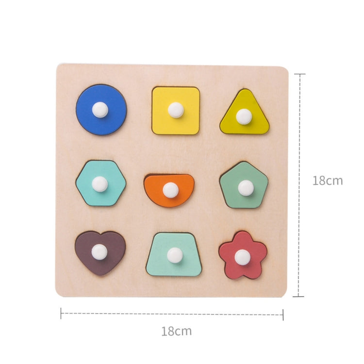 2 PCS Wooden Number Shape Matching Board, Digital Cognition, Shape Cognition