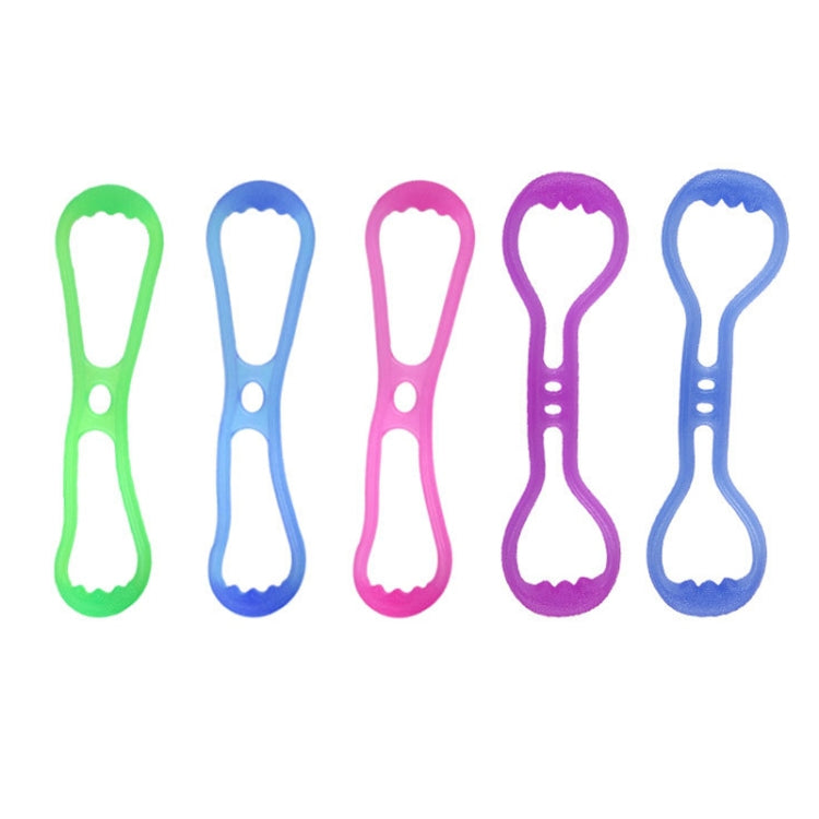 Fitness Weight Loss Muscle Training Stretching Multi-purpose Puller, Style: Single Hole (Pink), Single Hole (Pink), Single Hole (Green), Single Hole (Blue), Double Hole (Purple), Double Hole (Blue)