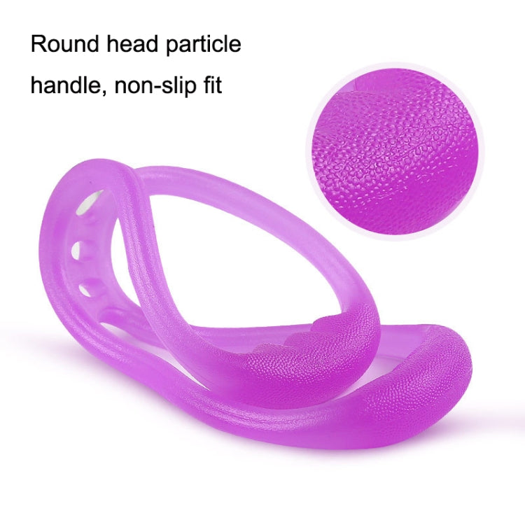 Fitness Weight Loss Muscle Training Stretching Multi-purpose Puller, Style: Single Hole (Pink), Single Hole (Pink), Single Hole (Green), Single Hole (Blue), Double Hole (Purple), Double Hole (Blue)