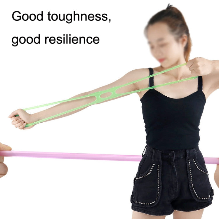 Fitness Weight Loss Muscle Training Stretching Multi-purpose Puller, Style: Single Hole (Pink), Single Hole (Pink), Single Hole (Green), Single Hole (Blue), Double Hole (Purple), Double Hole (Blue)