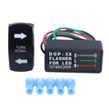 DOP-3X Motorcycle Flash LED Turning Light Controller, 3 In 1