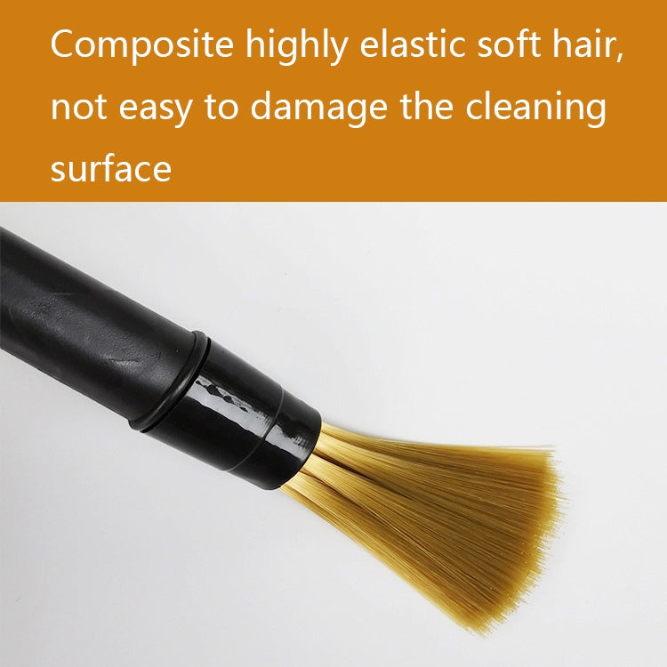 KFS-04 Double-ended Soft-bristled Coffee Machine Cleaning Brush, Double-ended Brush