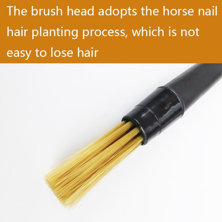 KFS-04 Double-ended Soft-bristled Coffee Machine Cleaning Brush, Double-ended Brush