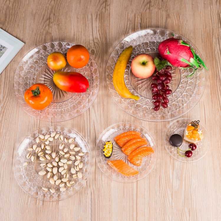 Acrylic Round Transparent Fruit Dish, Diameter:, 15cm, 20cm, 25cm, 30cm, 35cm
