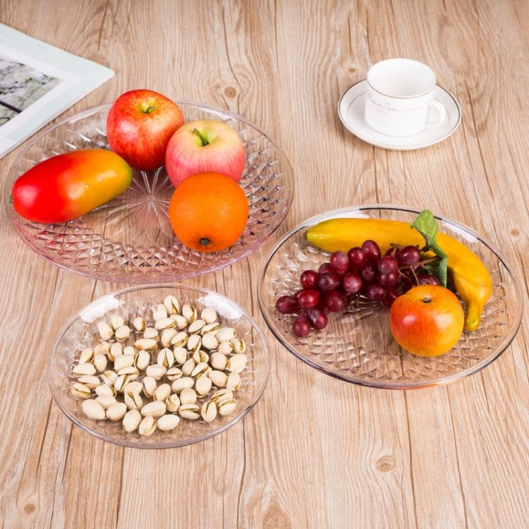 Acrylic Round Transparent Fruit Dish, Diameter:, 15cm, 20cm, 25cm, 30cm, 35cm