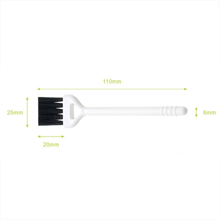 50 PCS  Keyboard Brush Coffee Machine Razor Dust Cleaning Brush, 50 PCS Random Color Delivery