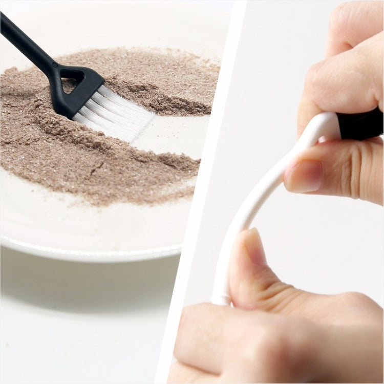 50 PCS  Keyboard Brush Coffee Machine Razor Dust Cleaning Brush, 50 PCS Random Color Delivery