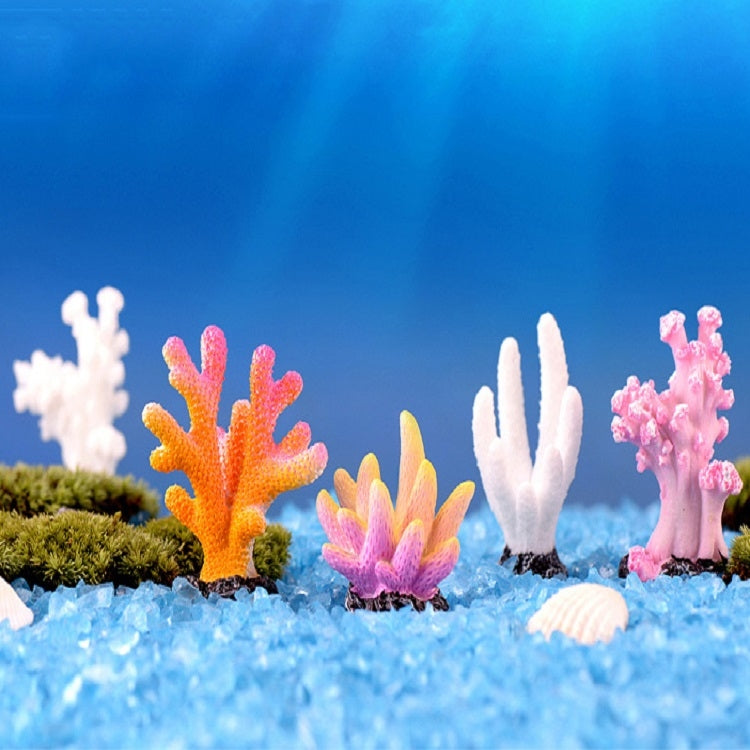 10 PCS Simulation Resin Coral Aquarium Fish Tank Small Ornaments, No. 1 White, No. 1 Colorful, No. 2 White, No. 2 Colorful, No. 3 White, No. 3 Colorful, No. 4 Colorful, No. 5 White, No. 5 Colorful, No. 6 White, No. 6 Colorful, No. 7 White, No. 7 Colorf...