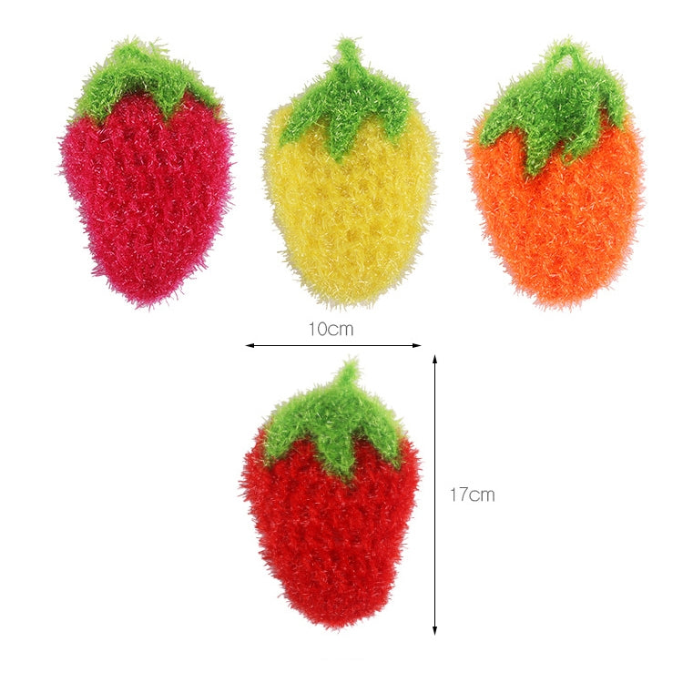 Three Leaf Strawberry Thickened Washbarn Napkins Kitchen, Leaf Strawberry Washbarn