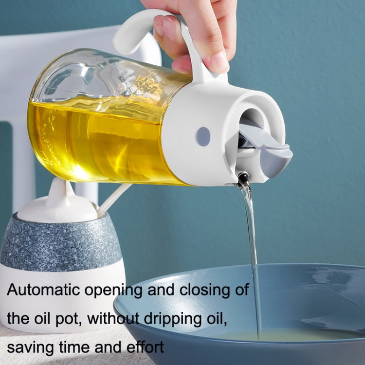 Kitchen Automatic Opening and Closing Leak-proof Oiler With Lid, Capacity:, 550ml, 650ml